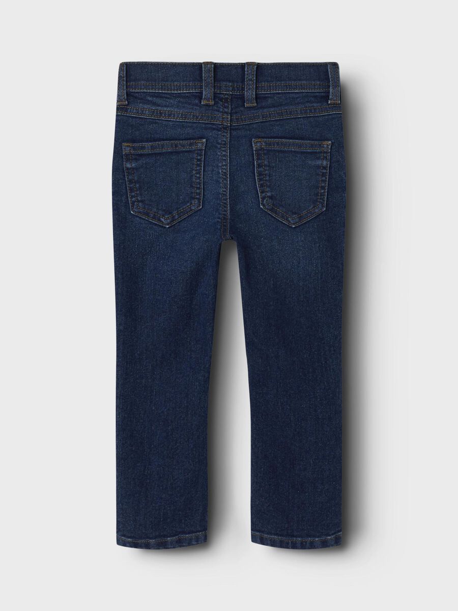 name it SLIM FIT JEANS, Dark Blue Denim, highres - 13244335_DarkBlueDenim_002.jpg
