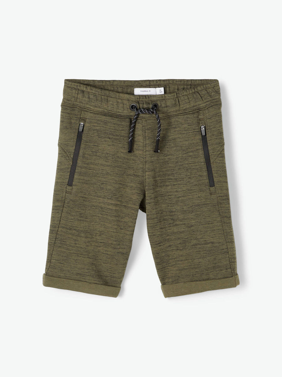 Name it ZIP-POCKET SWEAT SHORTS, Ivy Green, highres - 13193715_IvyGreen_003.jpg