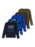 Name it 5-PACK LONG-SLEEVED T-SHIRT, Dark Sapphire, highres - 13199160_DarkSapphire_001.jpg