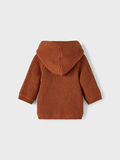 Name it HOODED KNITTED CARDIGAN, Coconut Shell, highres - 13207130_CoconutShell_002.jpg