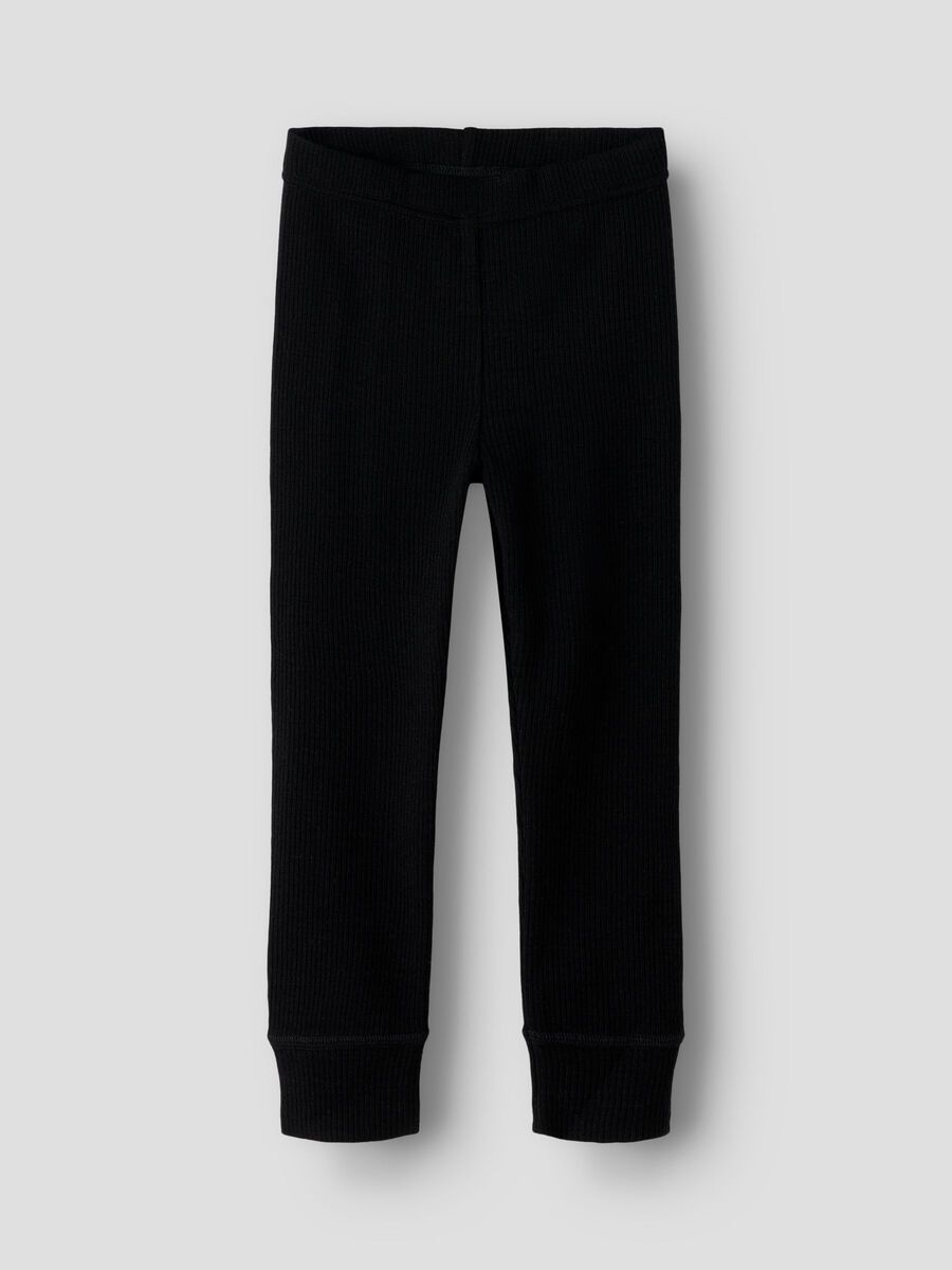 Product carousel image 1 MERINOULD LEGGINGS, Black