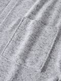 Product image thumbnail - LANGE PASVORM GEBREID VEST, Grey Melange | 5