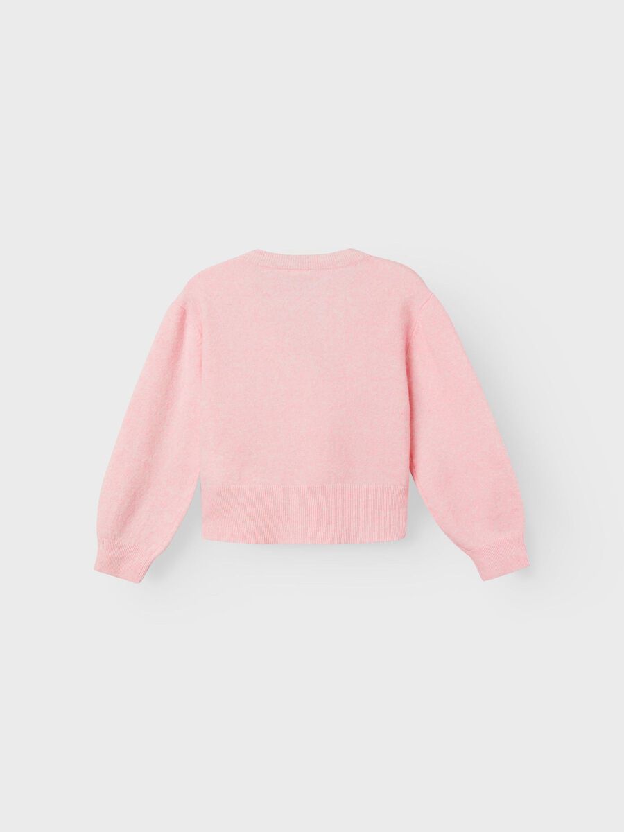Carousel image - WICKEL STRICKJACKE, Parfait Pink | 3