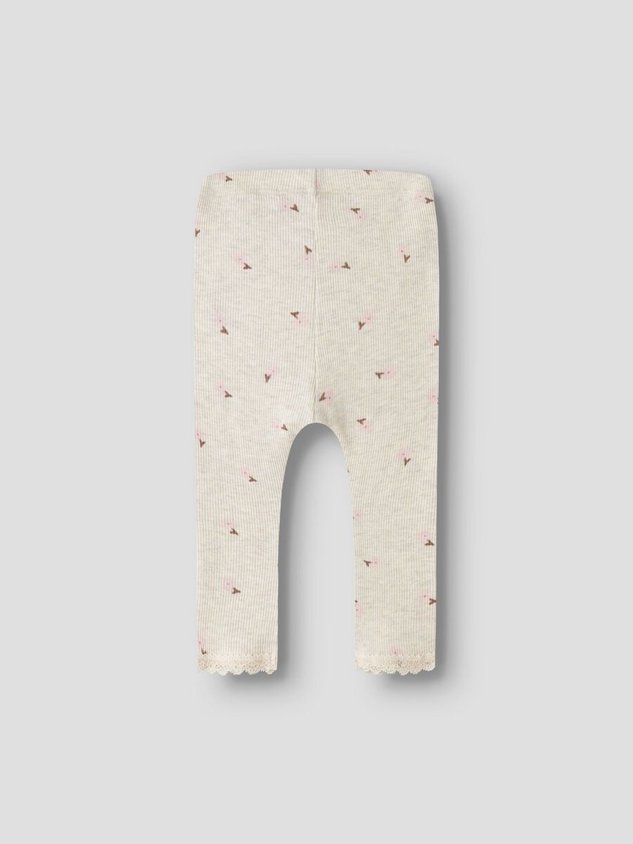 Carousel image 2 REGULAR FIT LEGGINGS, Peyote Melange