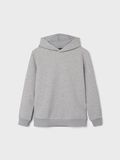 Product image thumbnail - LOOSE FIT HOODIE, Light Grey Melange | 3
