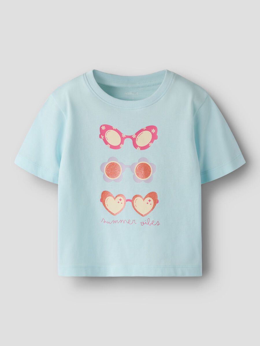 Product carousel image - COTON BIOLOGIQUE T-SHIRT, Delicate Blue | 1