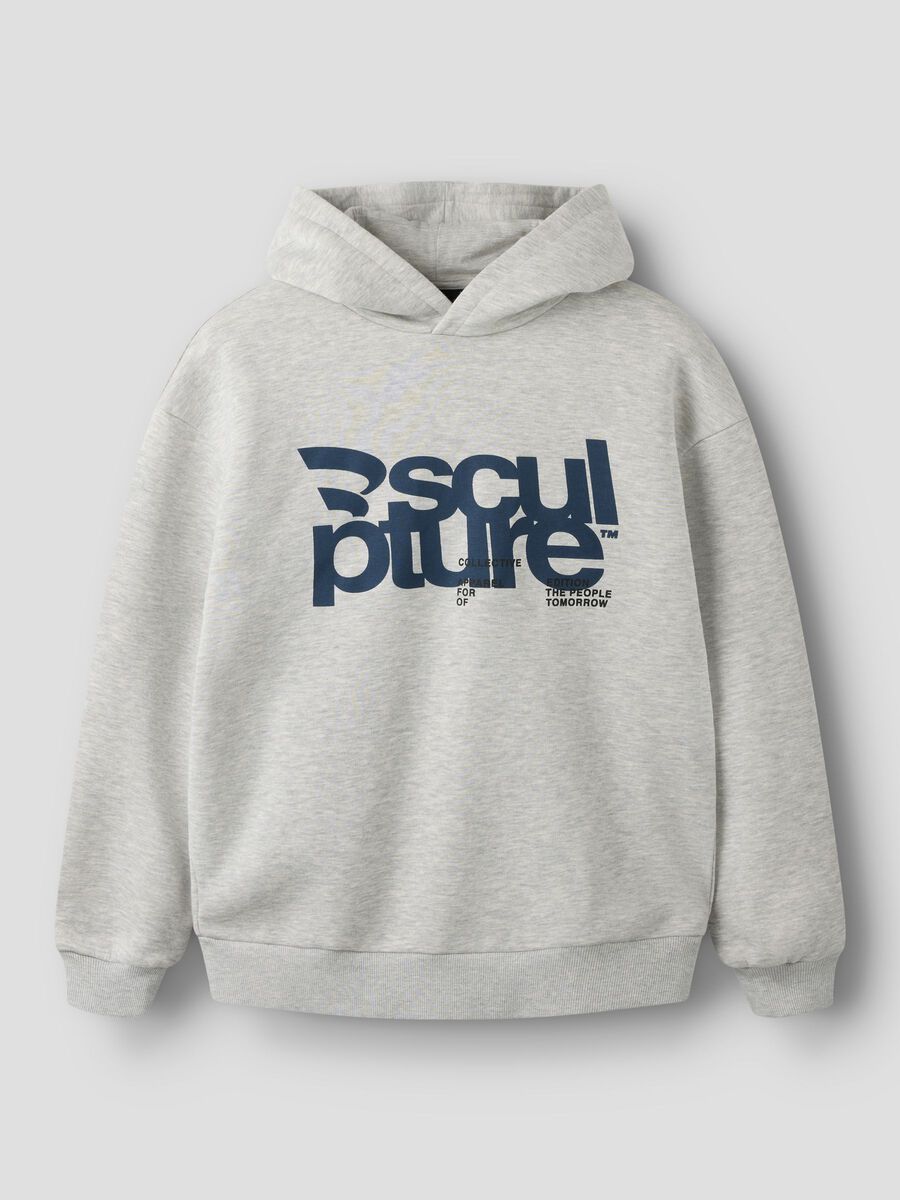 Product carousel image 1 LOOSE FIT HOODIE, Light Grey Melange