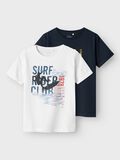 Product image thumbnail - 2 PACK T-SHIRT, Bright White | 1