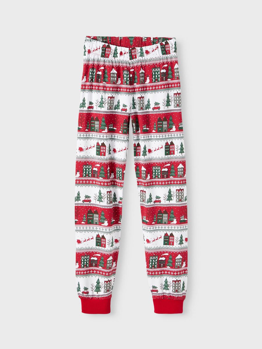 Carousel image - ADULT CHRISTMAS NIGHTSET, Hunter Green | 4