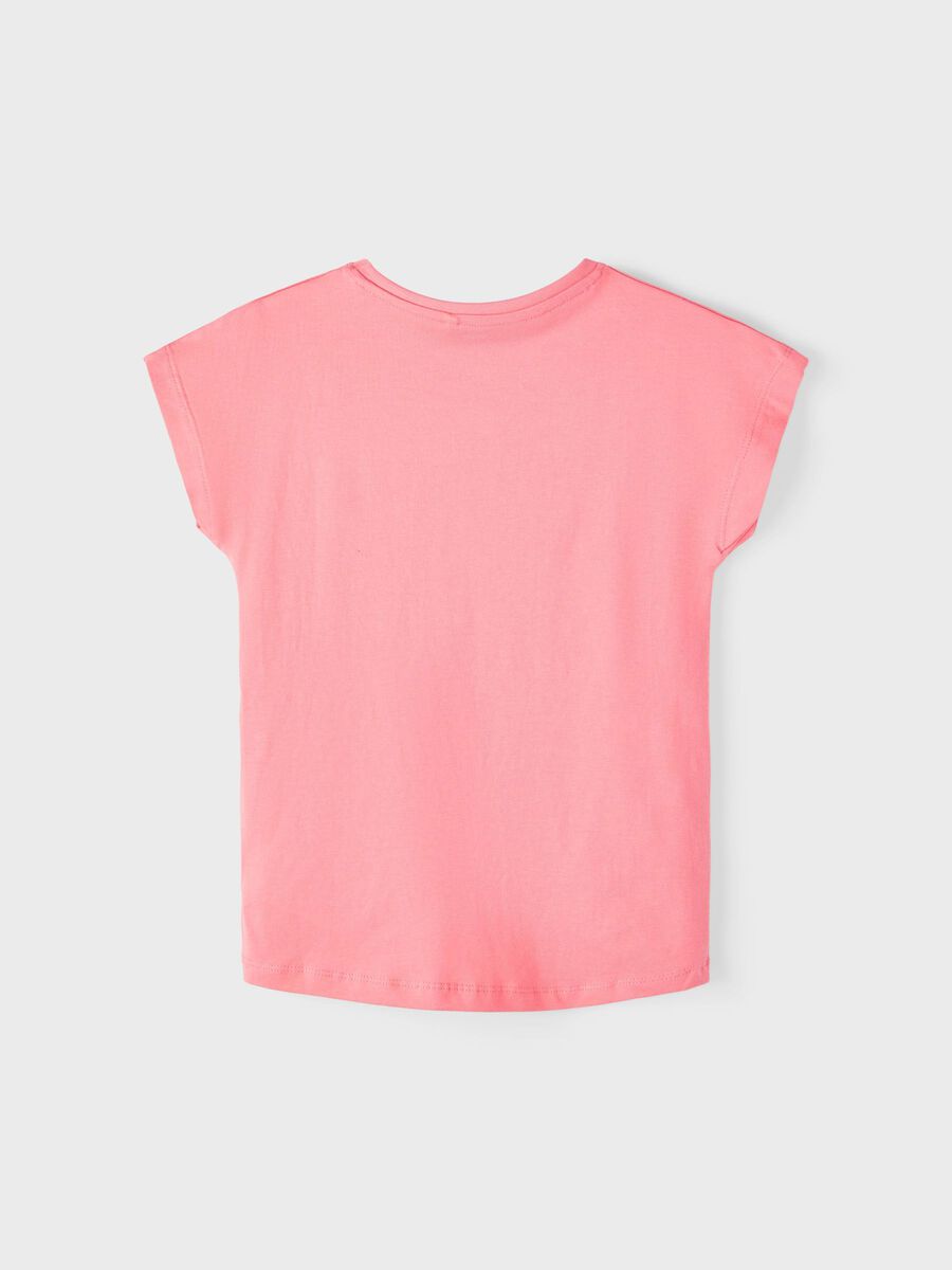 Carousel image - PRINTED SLEEVELESS TOP, Georgia Peach | 2