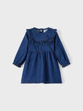 Name it À MANCHES LONGUES ROBE EN JEAN, Dark Blue Denim, highres - 13209787_DarkBlueDenim_003.jpg