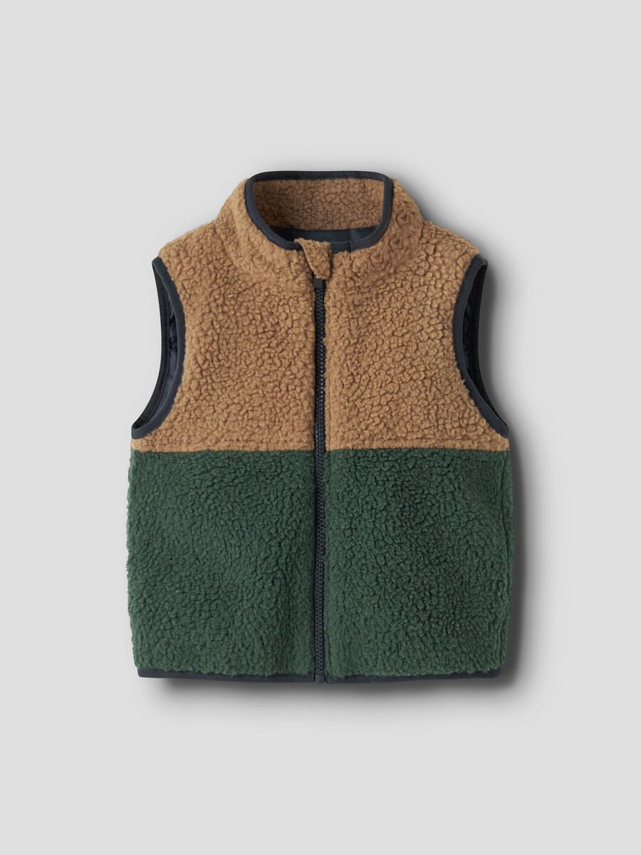 Product carousel image 1 TEDDY GILET, Jungle Green