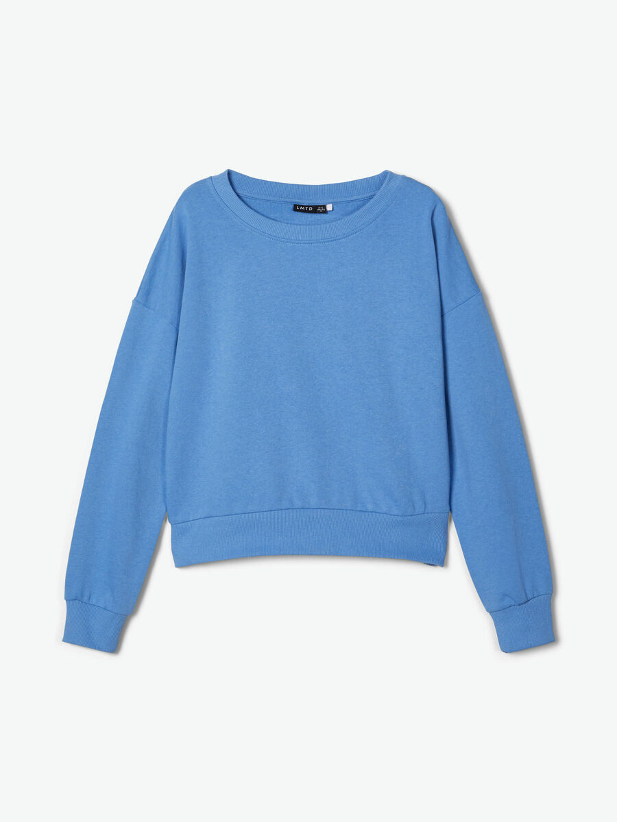 Name it RUND HALS SWEATSHIRT, Blue Yonder, highres - 13180084_BlueYonder_003.jpg