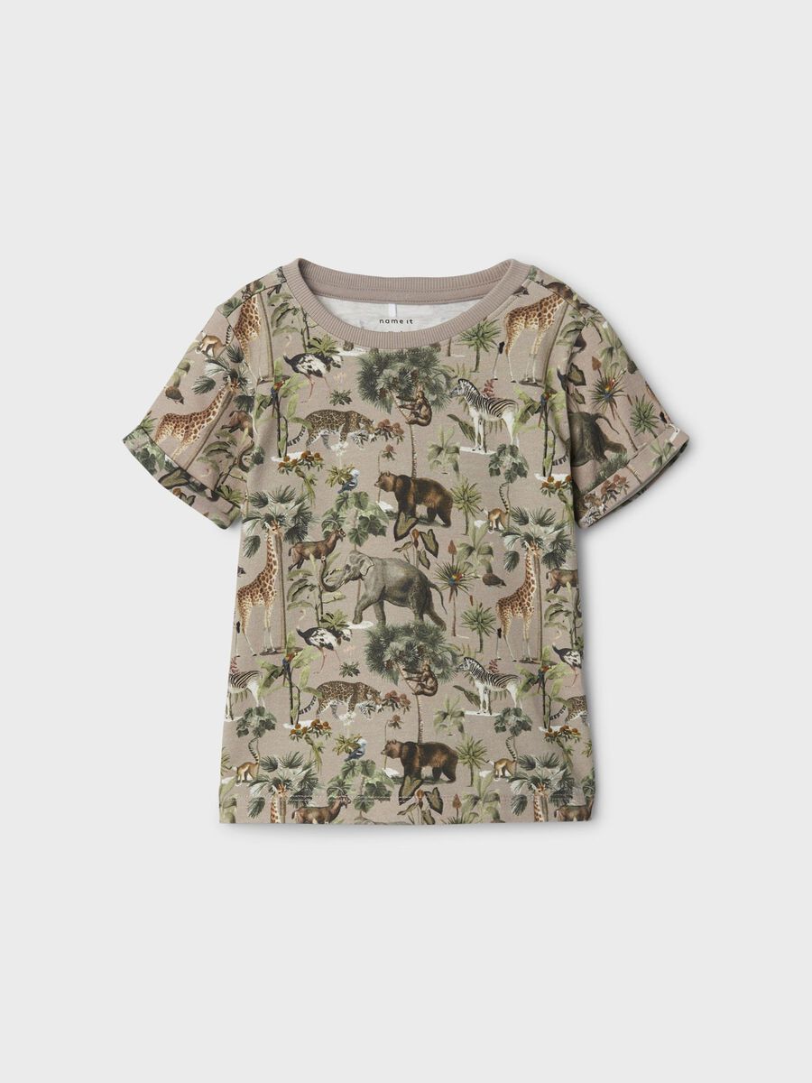 Name it SAFARI-TIERE T-SHIRT, Plaza Taupe, highres - 13212364_PlazaTaupe_003.jpg