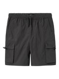 name it REGULAR FIT CARGO SHORTS, Raven, highres - 13230831_Raven_001.jpg