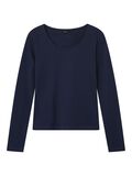 Name it ORGANIC COTTON LONG SLEEVED TOP, Navy Blazer, highres - 13234879_NavyBlazer_001.jpg