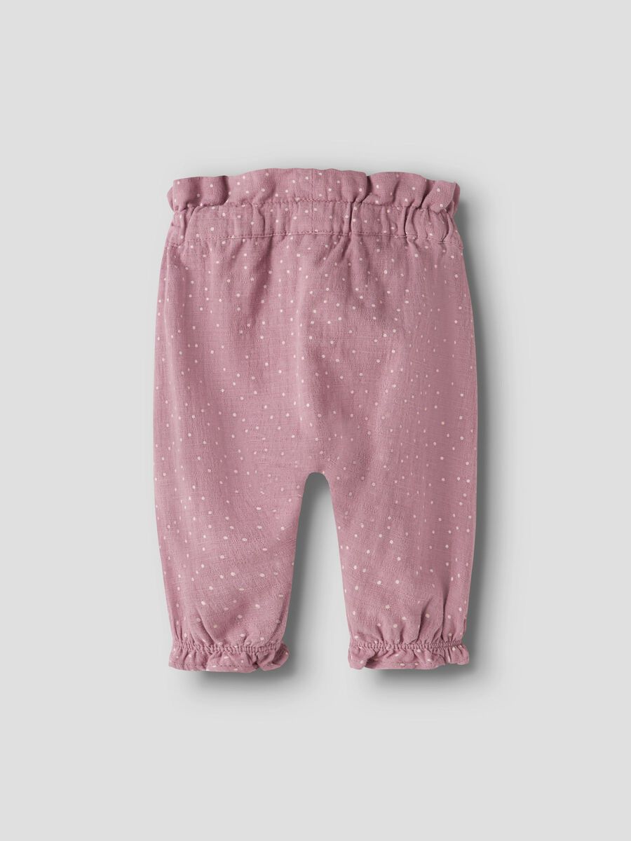 Product carousel image 2 COTON BIOLOGIQUE PANTALON, Lilas