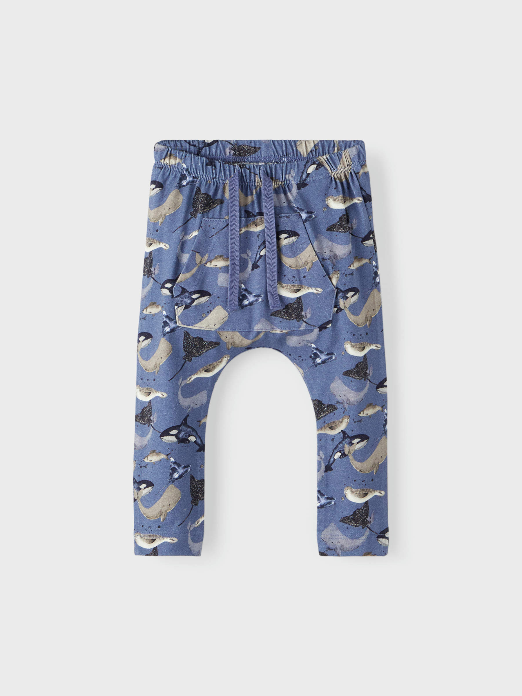 ALL OVER PRINT TROUSERS (Blue) from 