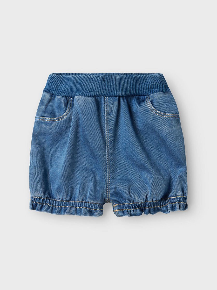 name it BAGGY FIT DENIM SHORTS, Medium Blue Denim, highres - 13240200_MediumBlueDenim_003.jpg