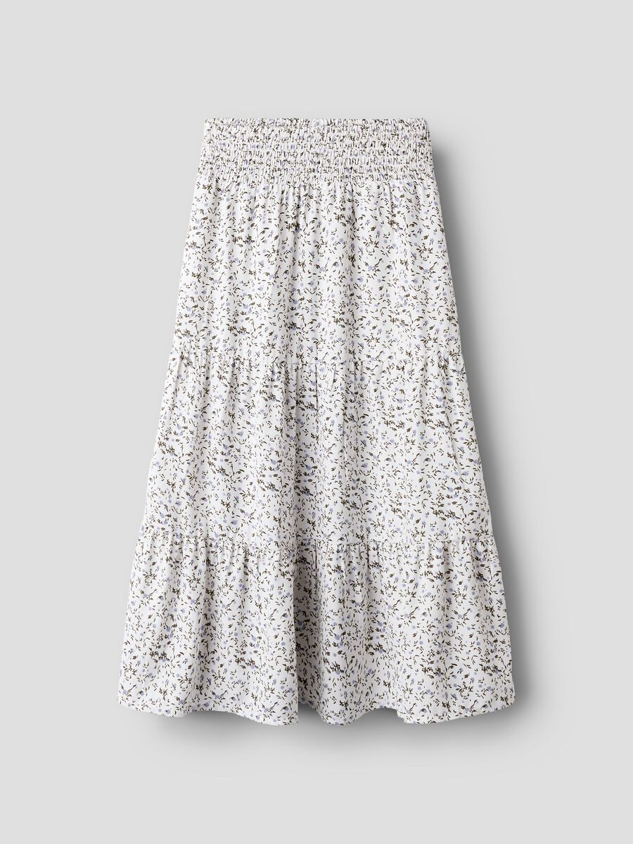 Carousel image - MAXI SKIRT, Star White | 1