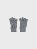 Name it KNITTED RIB GLOVES, Grey Melange, highres - 13206564_GreyMelange_003.jpg