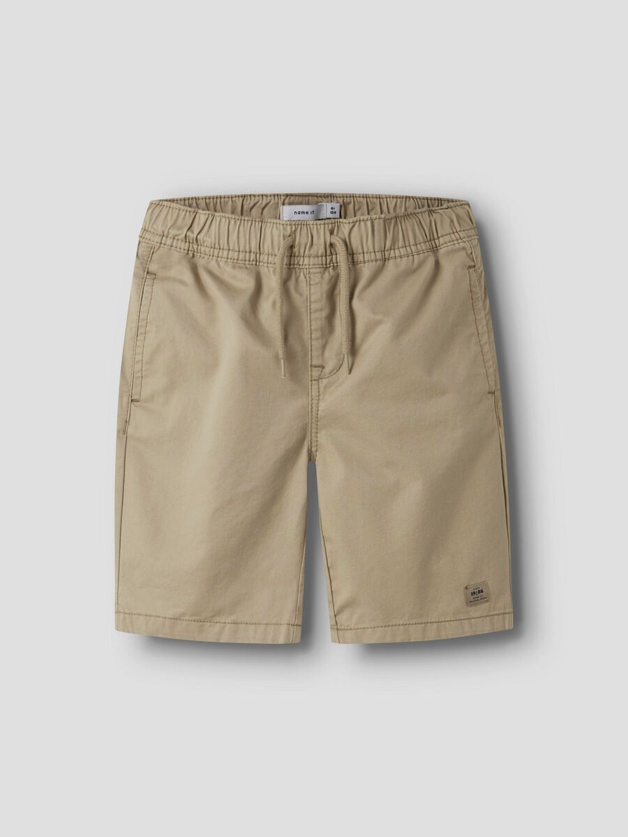 name it REGULAR FIT SHORTS, Twill, highres - 13240358_Twill_003.jpg