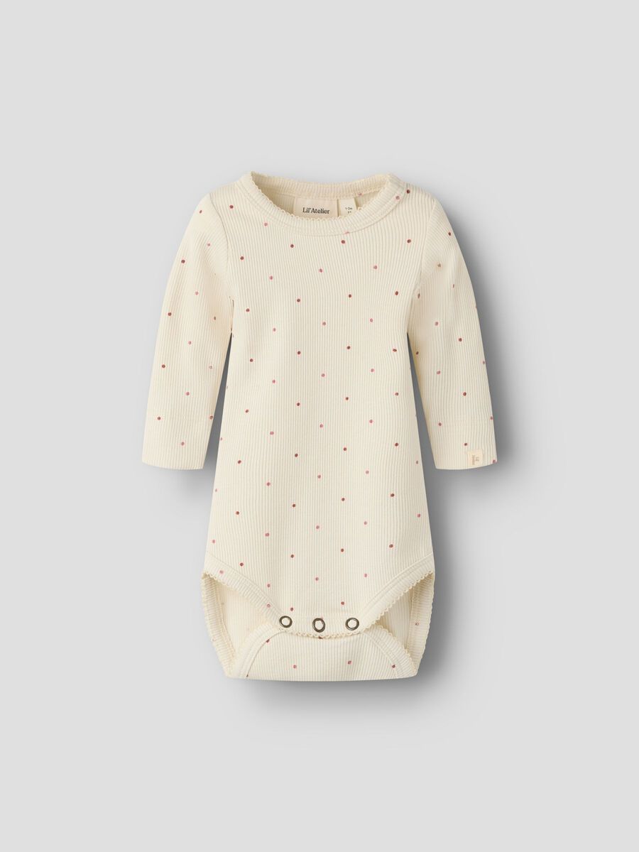 Product carousel image 1 LONG SLEEVED ROMPER, Turtledove