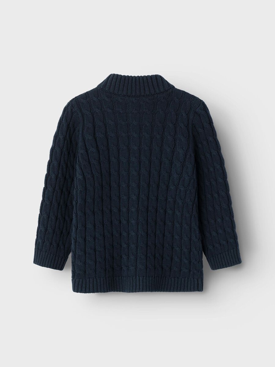 name it CABLE KNITTED CARDIGAN, Dark Sapphire, highres - 13227637_DarkSapphire_002.jpg