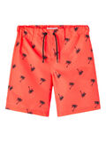Name it ALL OVER PRINT SWIM SHORTS, Hot Coral, highres - 13199251_HotCoral_001.jpg