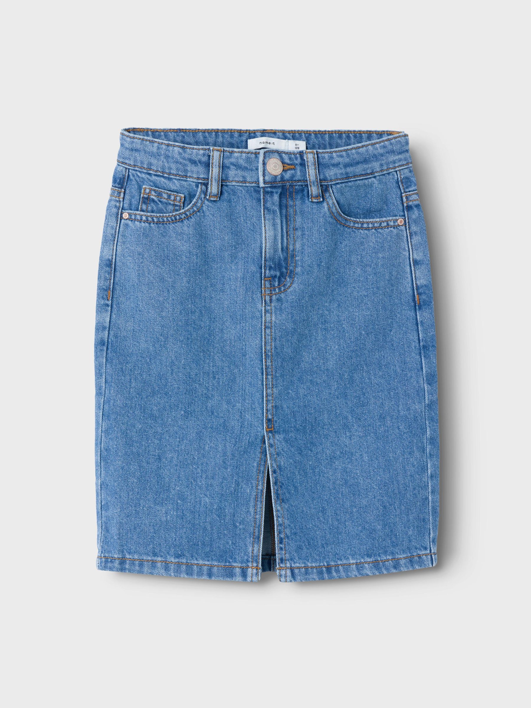 Everyday denim discount skirt in blue