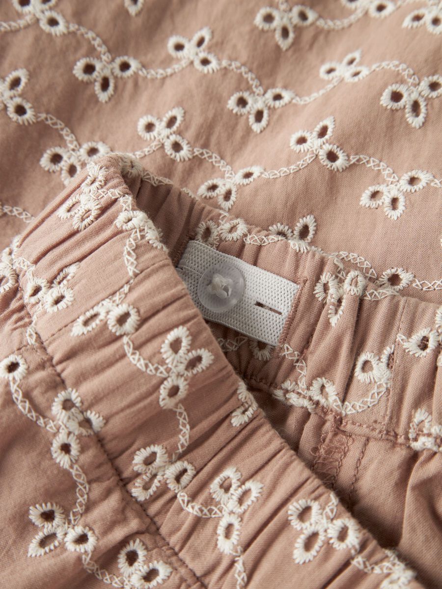 Carousel image - BRODERIE ANGLAISE TROUSERS, Roebuck | 3