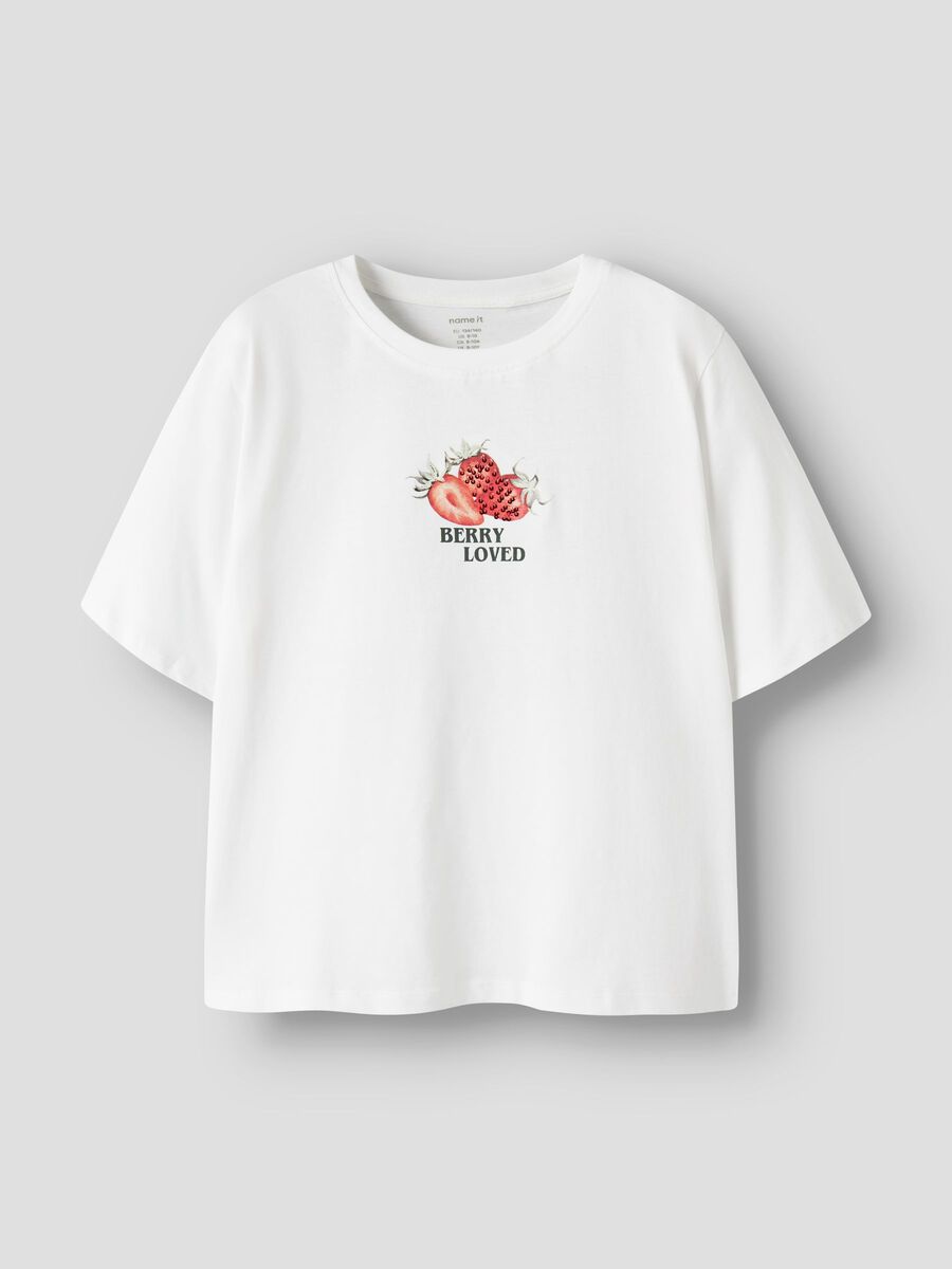 Carousel image - REGULAR FIT T-SHIRT, Bright White | 4