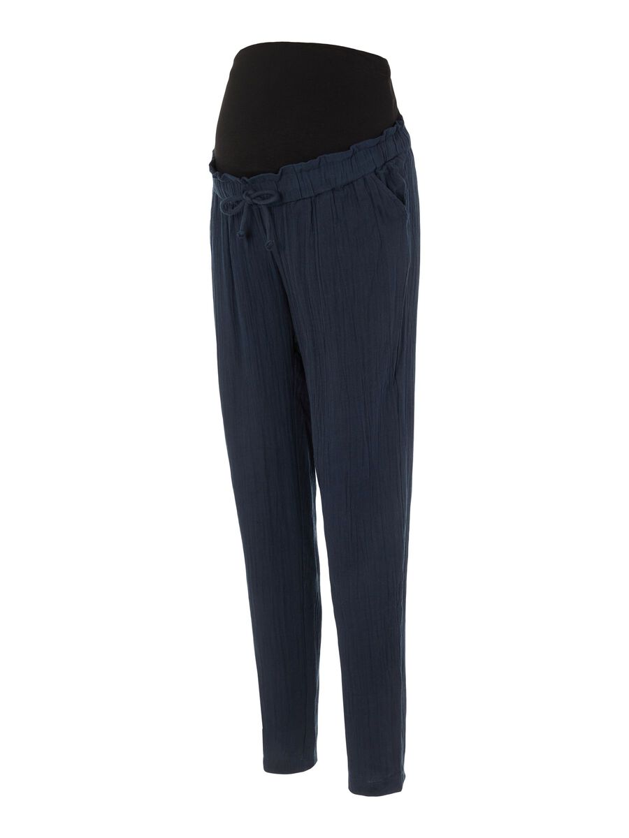 Mama.licious MLCORA CURVE MATERNITY TROUSERS, Blueberry, highres - 20016468_Blueberry_001.jpg
