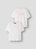 Product image thumbnail - COUPE AMPLE T-SHIRT, White Alyssum | 1