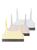 Name it 3-PACK SHORT STRAP TOP, Heather, highres - 13207095_Heather_001.jpg