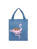 Name it FLAMINGOAPPLIKATION SHOPPING NET, Dark Blue Denim, highres - 13166451_DarkBlueDenim_001.jpg