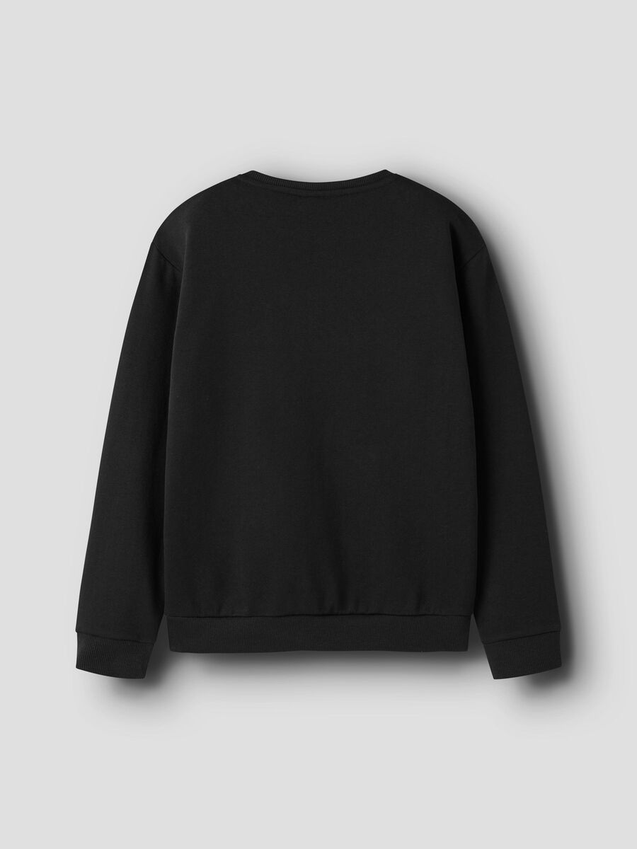 Carousel image 4 REGULAR FIT SWEATSHIRT, Black