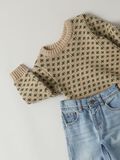 Name it LONG SLEEVED KNITTED PULLOVER, Oxford Tan, highres - 13220783_OxfordTan_008.jpg