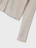 Product image thumbnail - LONG SLEEVED KNITTED CARDIGAN, Peyote Melange | 4