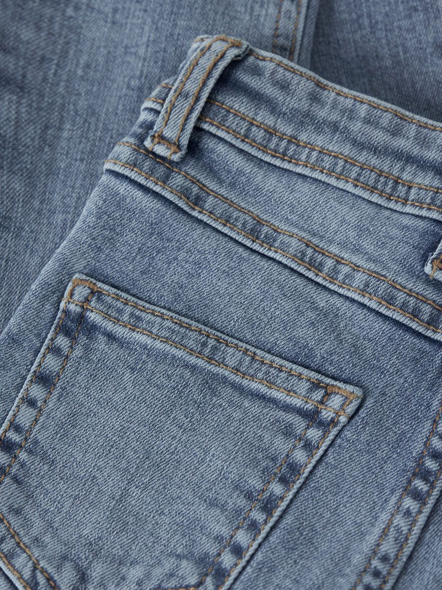 Carousel image 4 SLIM FIT JEANS, Medium Blue Denim