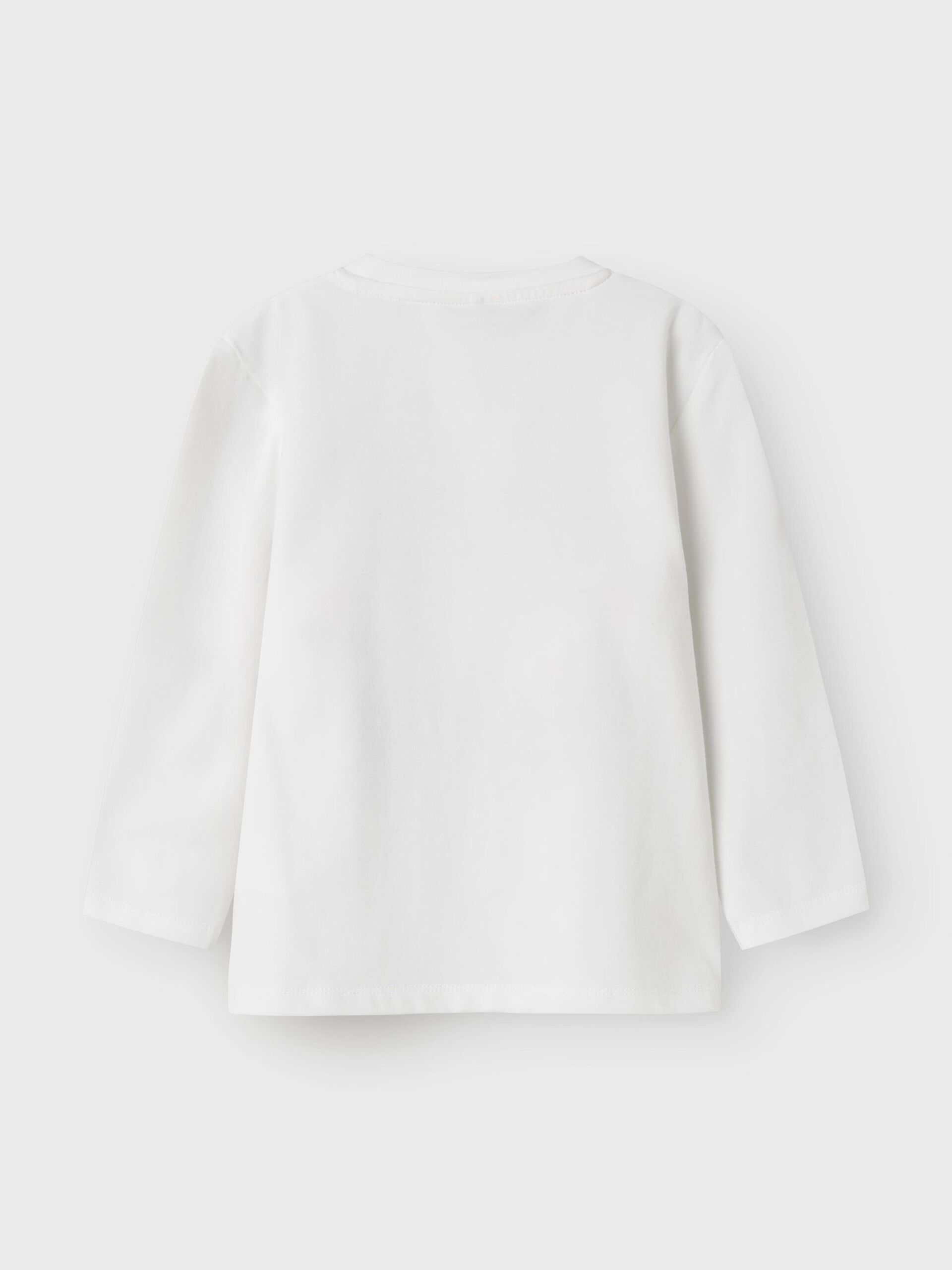 Carousel image - HALLOWEEN TOP MED LANGE ÆRMER, Bright White | 4