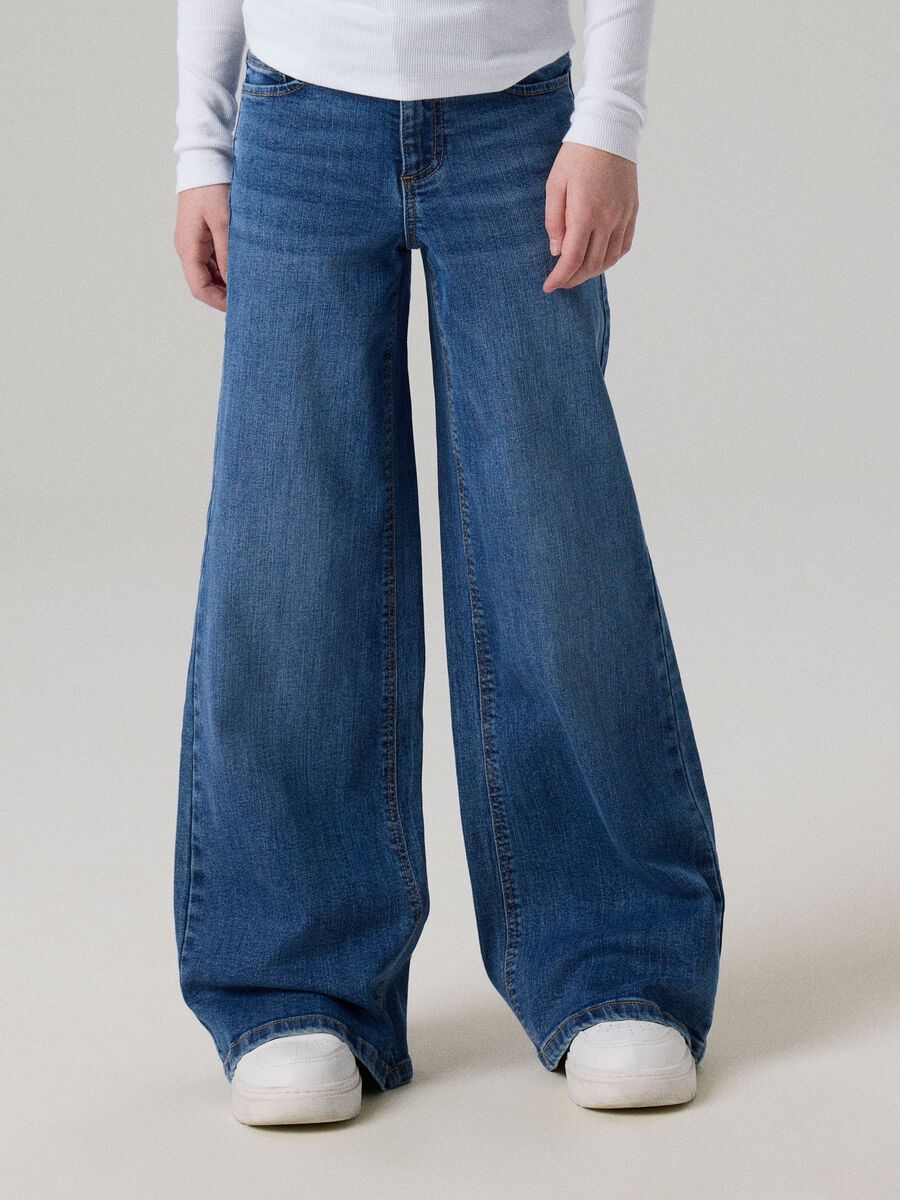 Product carousel image 1 EXTRA WIDE FIT JEANS, Medium Blue Denim