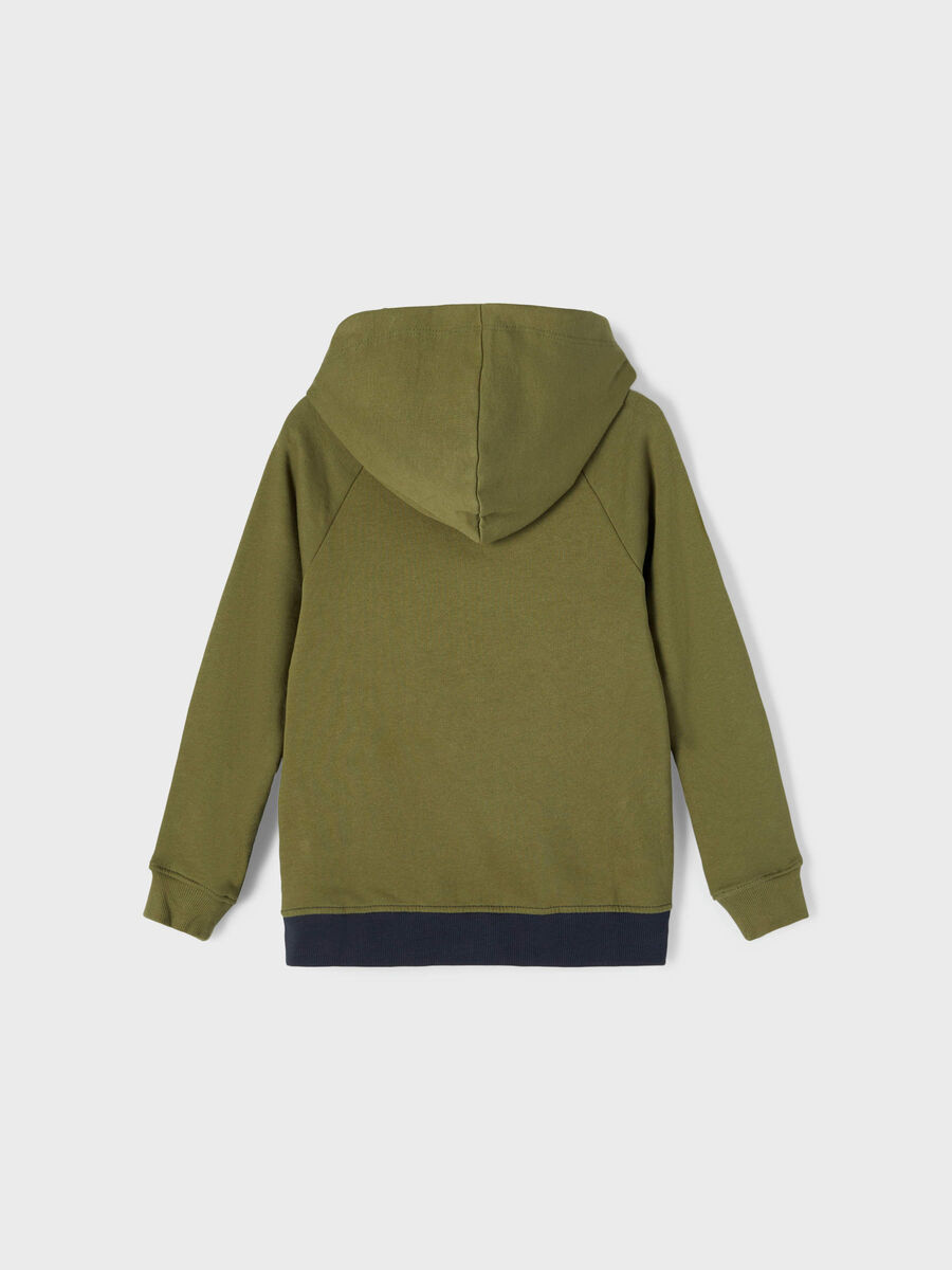 name it LONG-SLEEVED SWEAT CARDIGAN, Ivy Green, highres - 13194597_IvyGreen_002.jpg