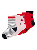 Name it LOT DE 5 CHAUSSETTES, Pink Nectar, highres - 13174067_PinkNectar_001.jpg