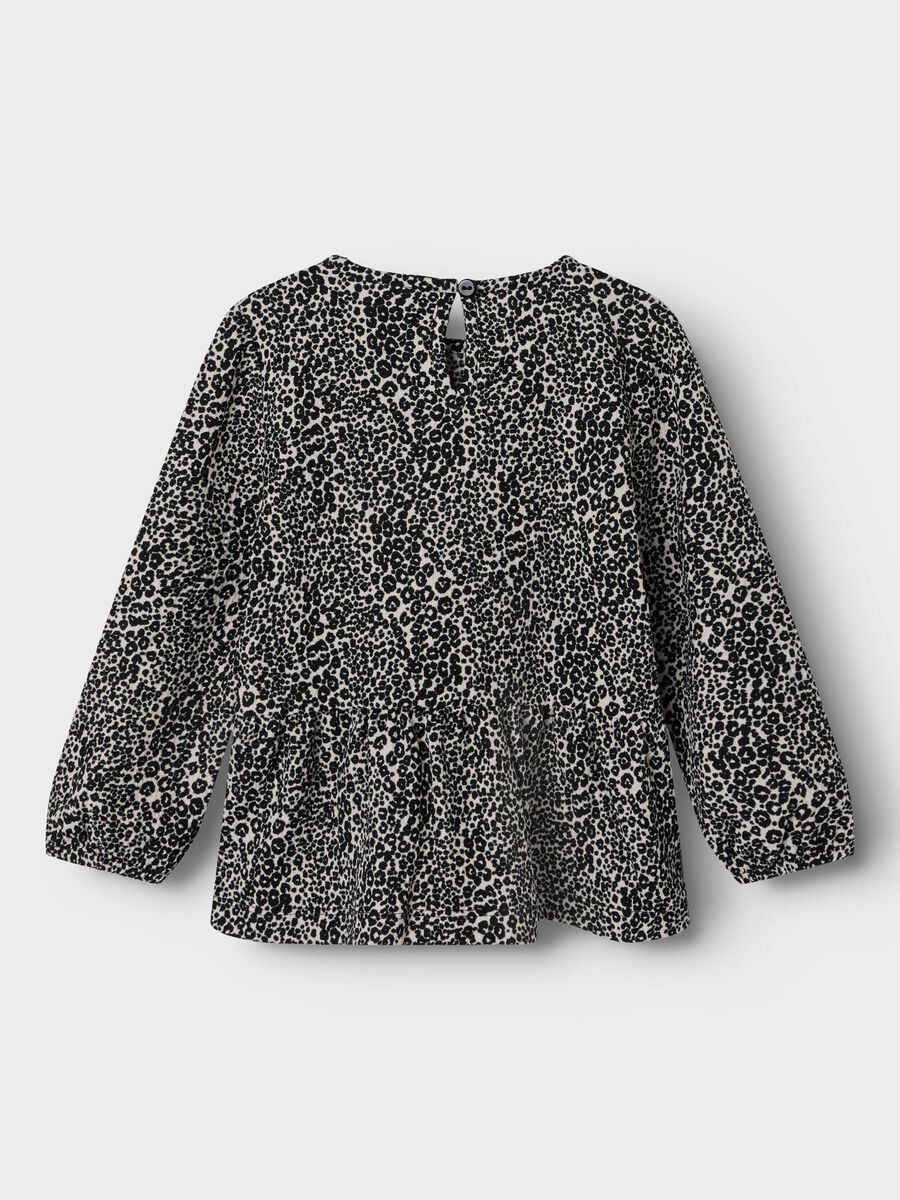 name it TRYCKTA LÅNGÄRMAD TOPP, Black, highres - 13247235_Black_002.jpg