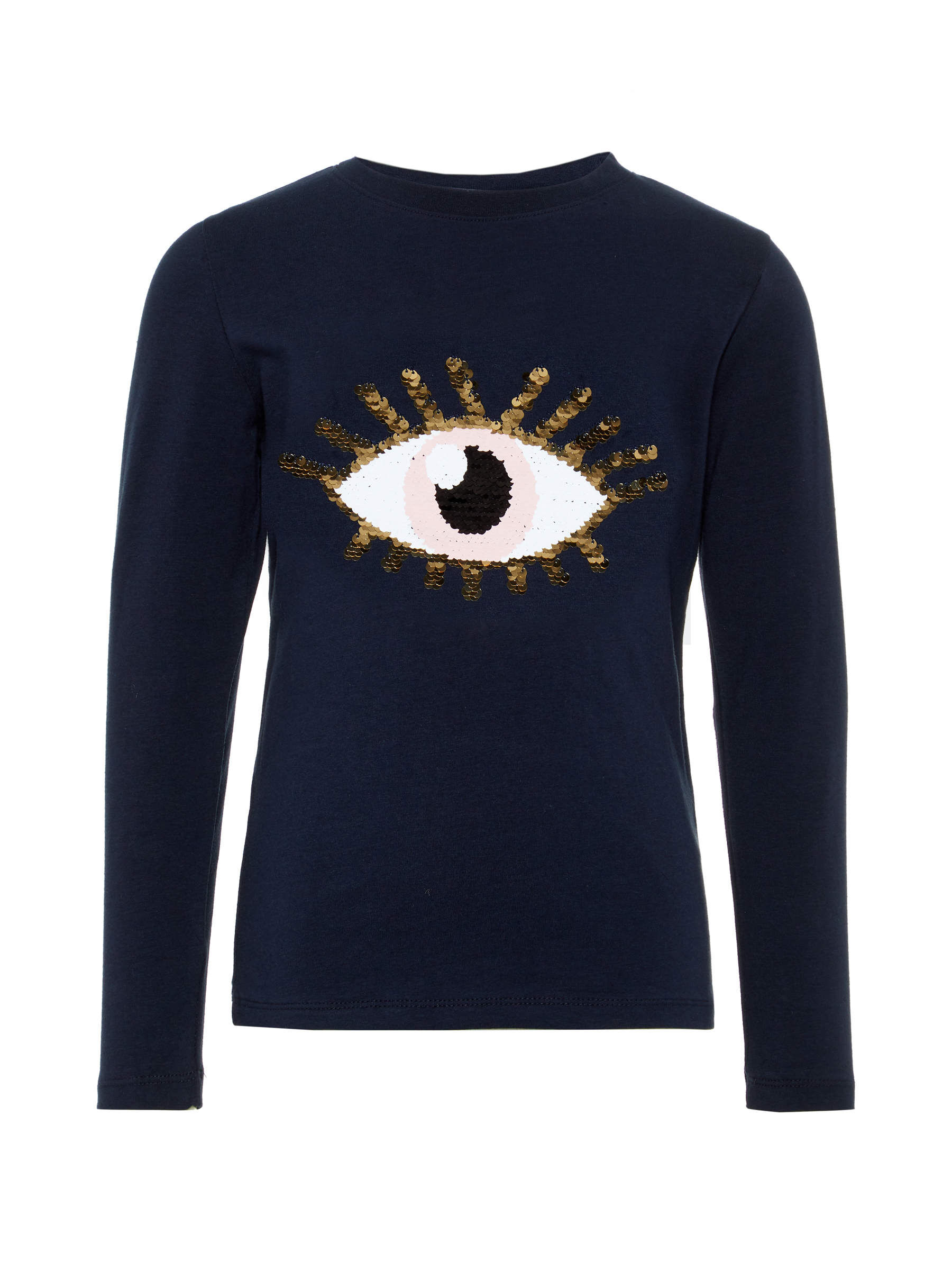 Long sleeve flip sequin shirt hotsell