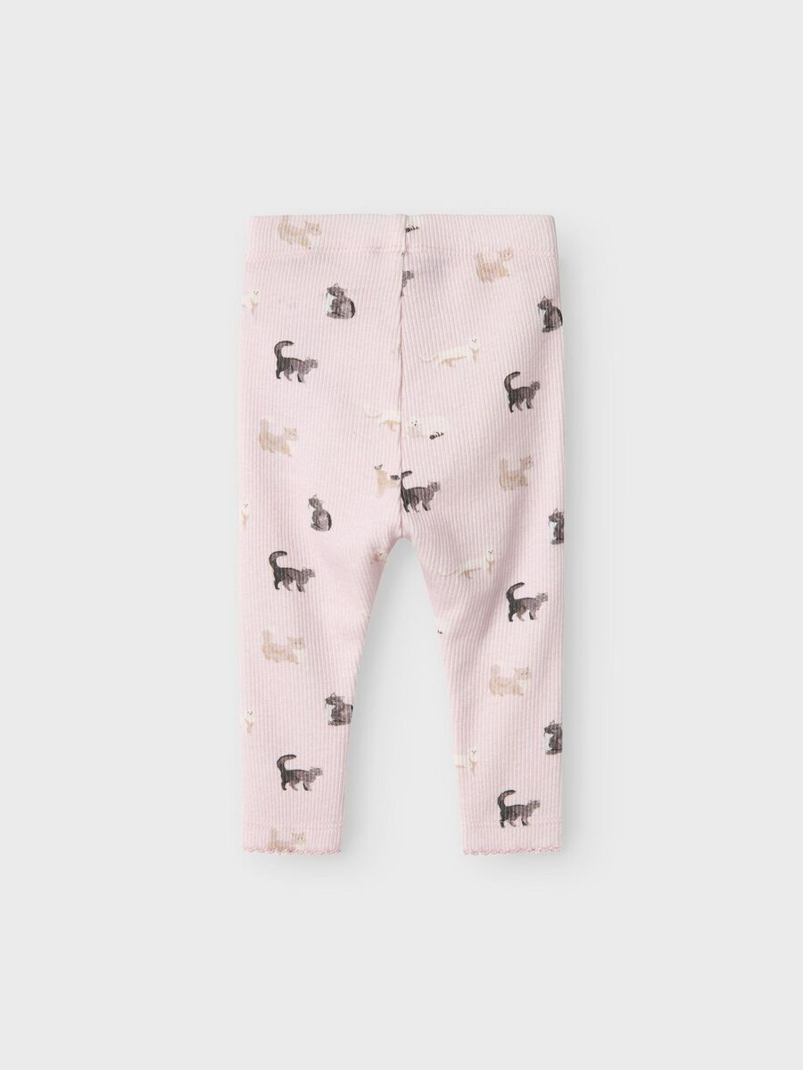 name it REGULAR FIT LEGGINGS, Light Lilac, highres - 13241697_LightLilac_002.jpg