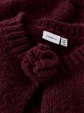 Product image thumbnail - REGULAR FIT KNITTED CARDIGAN, Burgundy | 5