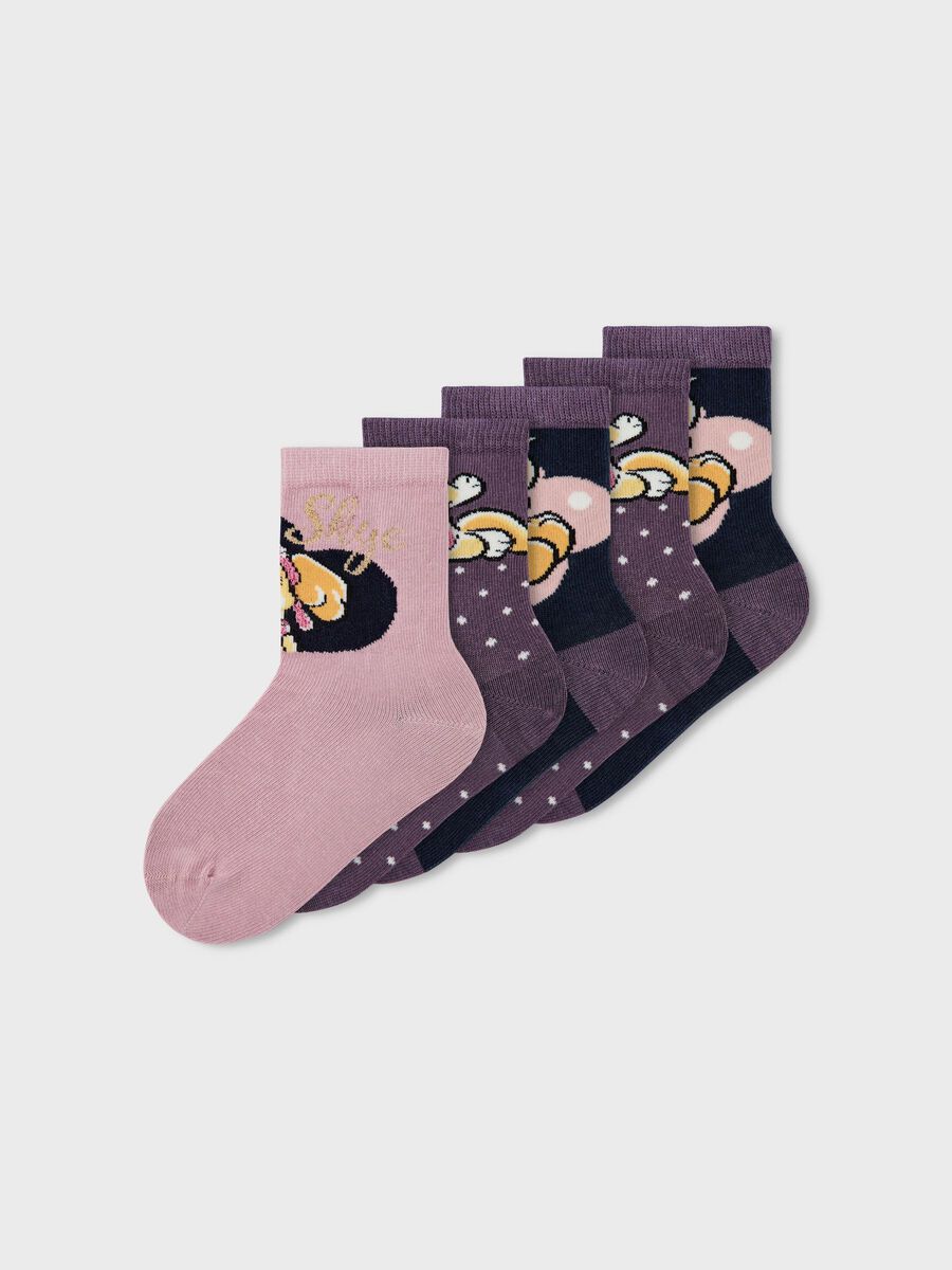 Name it LOT DE 5 PIÈCES PAW PATROL CHAUSSETTES, Mauve Shadows, highres - 13196840_MauveShadows_003.jpg