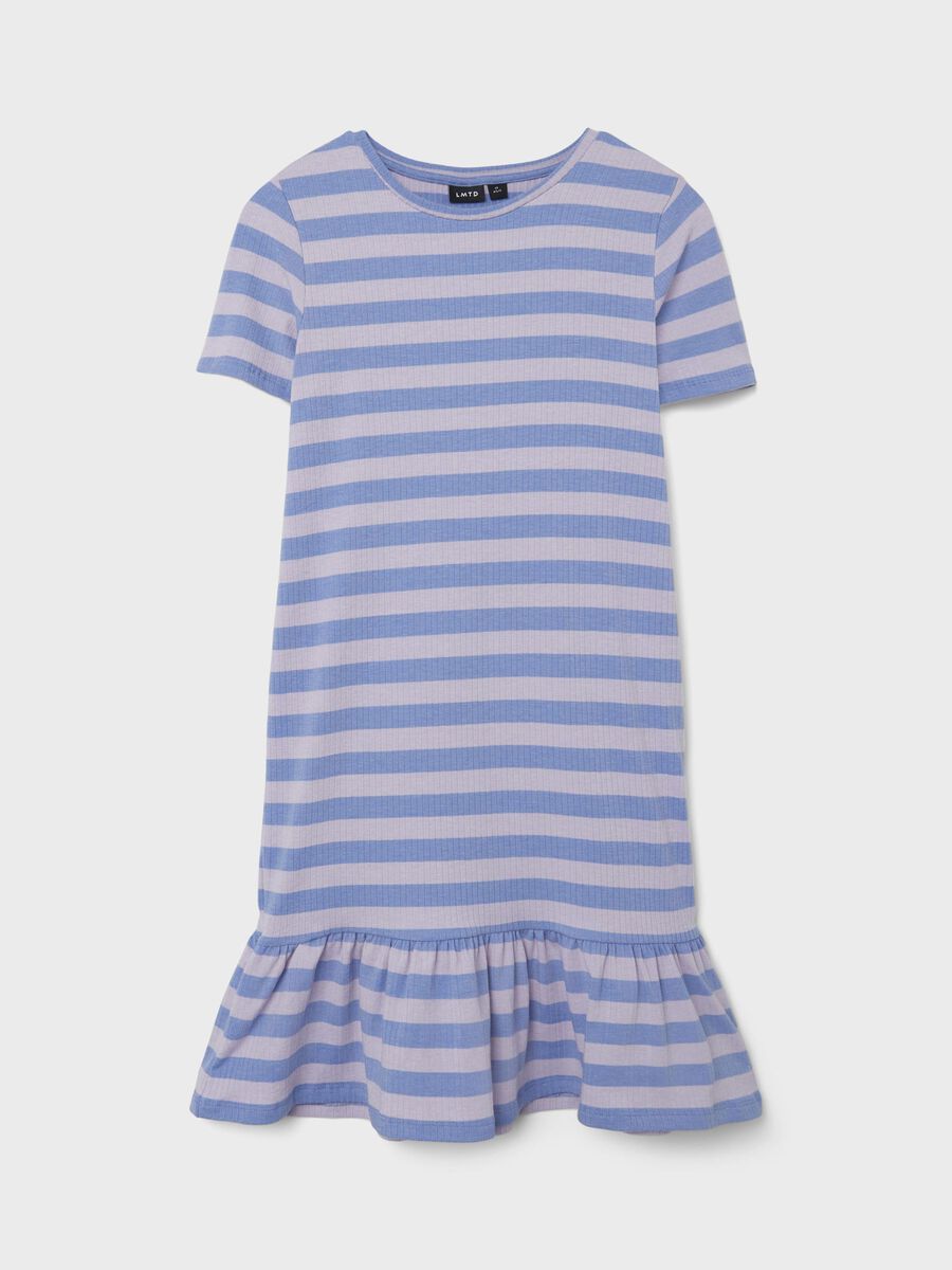 Name it STRIPED SHORT SLEEVED DRESS, Vista Blue, highres - 13203321_VistaBlue_003.jpg